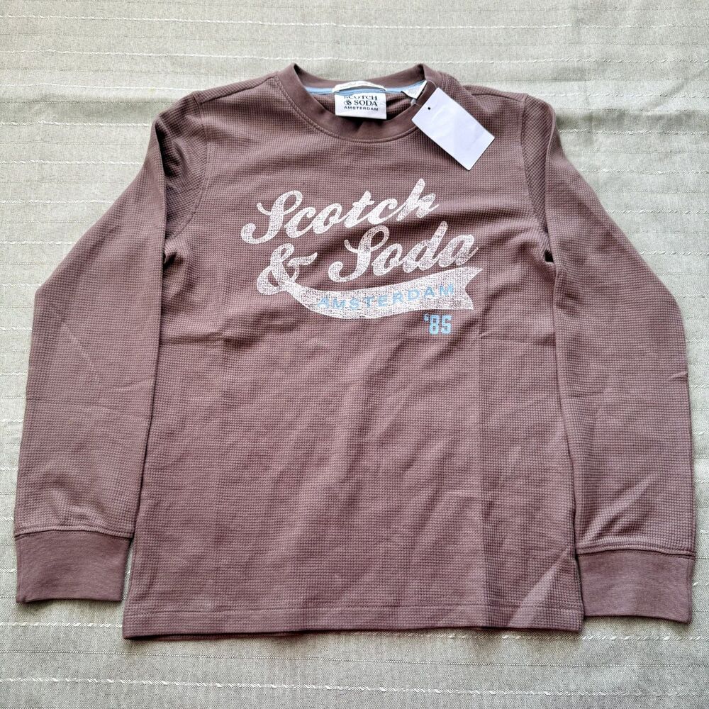 NWT Scotch & Soda Amsterdam Size M 10 -12 Long Sleeve